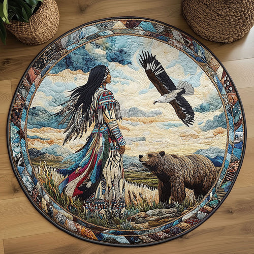 Sky Native WN2008106CL Quilted Round Mat
