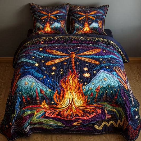 Ceremonial Fire Dragonfly LT0310007CL Duvet Cover Set