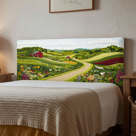 Green Pastures CP1512024CL Quilted Headboard Slipcover