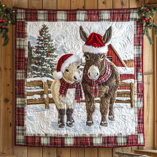 Donkey Farm Charm CW1111029CL Quilt