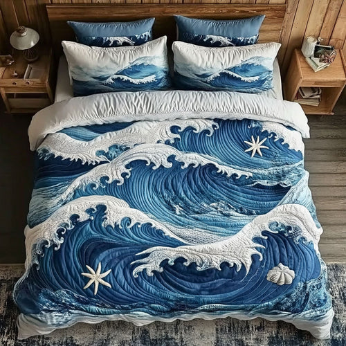Sea Wave WY1402024CL Duvet Cover Set
