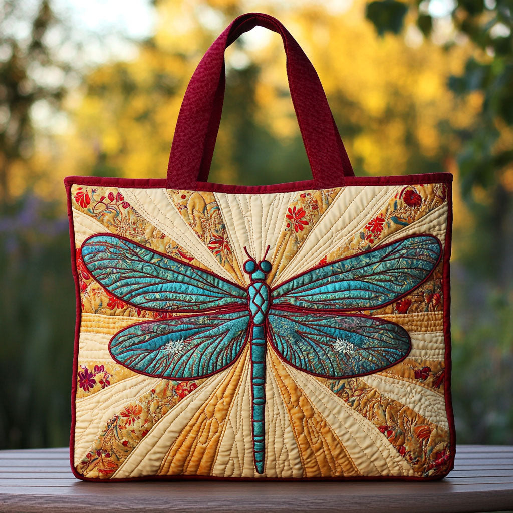Golden Flight CP0210097CL Quilted Tote Bag