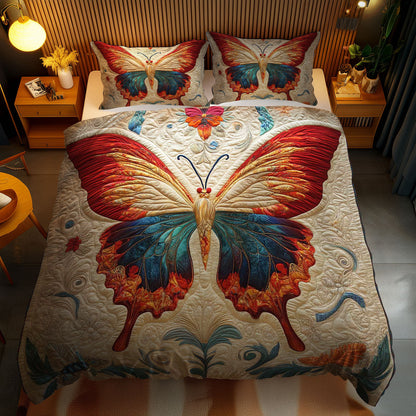 Enchanted Butterfly Flight WN1612053CL Duvet Cover Set