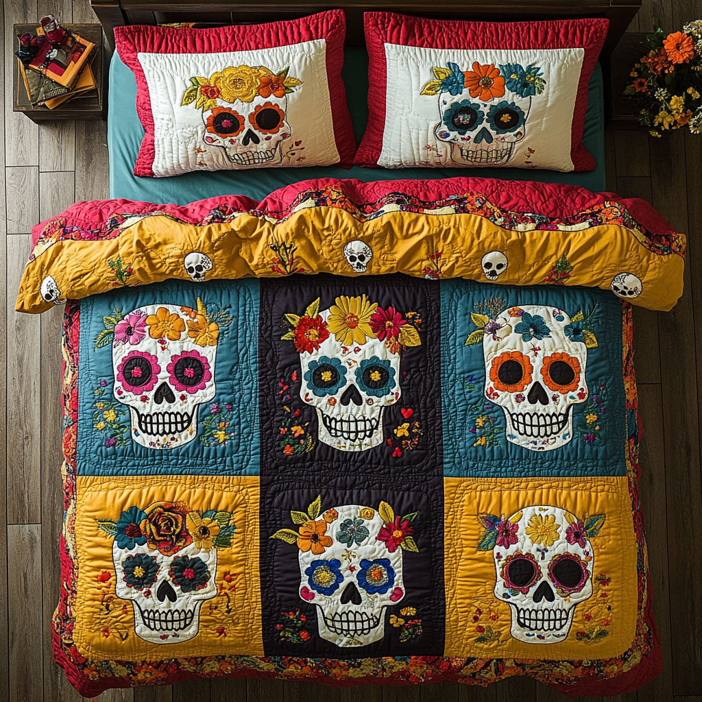 Dance Of Skulls CP0708084CL Duvet Cover Set