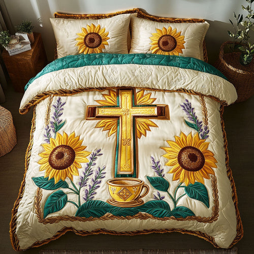 Golden Dawn Cross WN2508058CL Duvet Cover Set