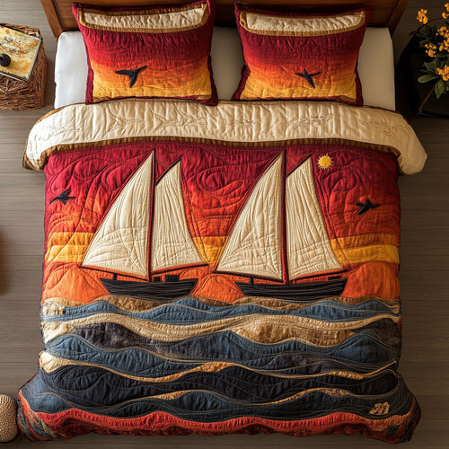 Crimson Voyage CP2409011CL Duvet Cover Set