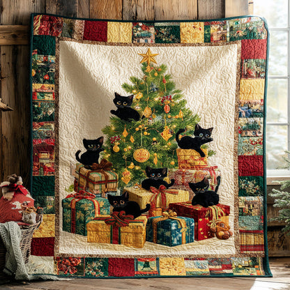 Black Cat Winter Charm WN0711011CL Quilt