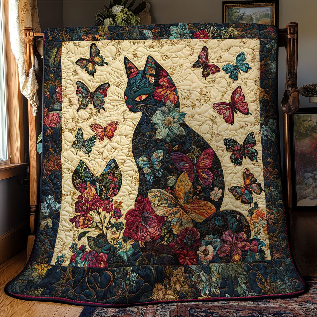 Enchanted Cat WN2403027CL Quilt