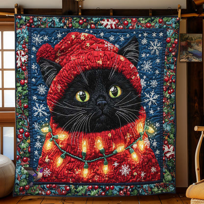 Silent Cat Night WN1812010CL Quilt
