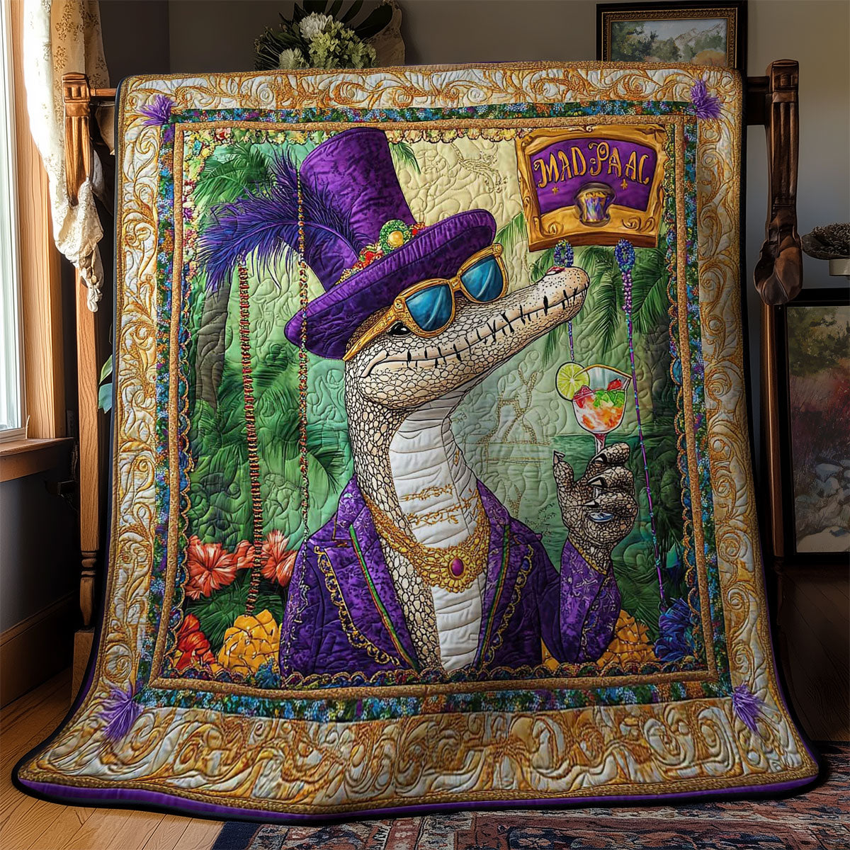 Golden Crocodile WN1403076CL Quilt