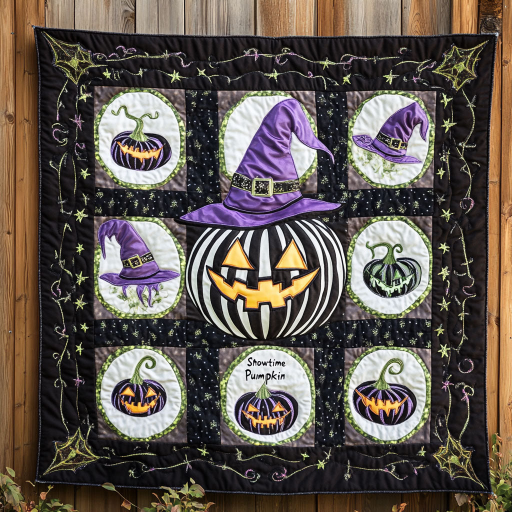 Pumpkin Witch Glow WN1808043CL Quilt
