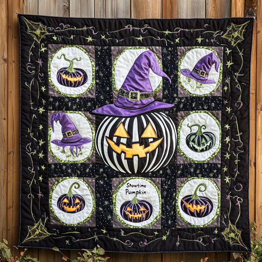 Pumpkin Witch Glow WN1808043CL Quilt