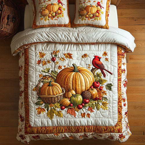 Autumn Cardinal Garden WY1508003CL Duvet Cover Set