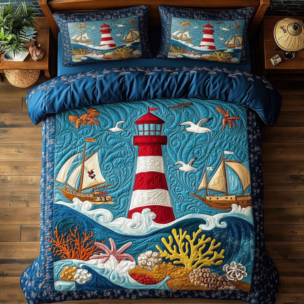 The Lighthouse Legacy WY2406042CL Duvet Cover Set