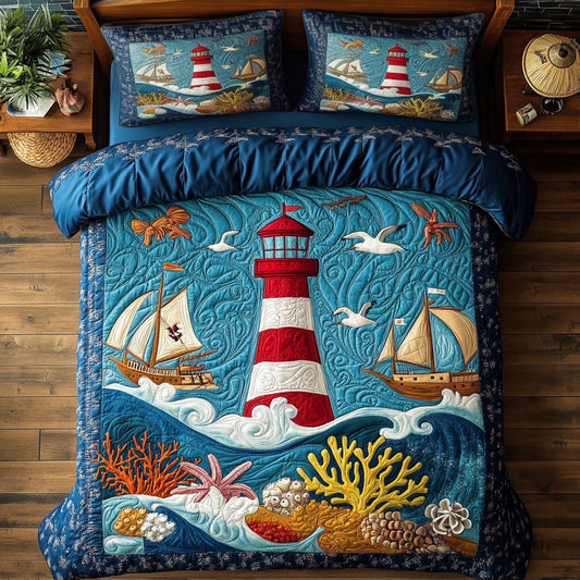 The Lighthouse Legacy WY2406042CL Duvet Cover Set