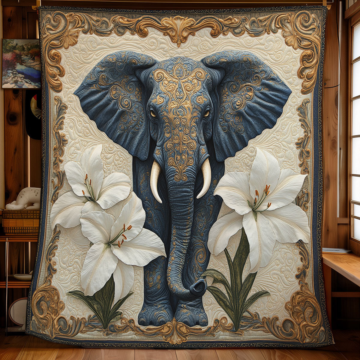 Golden Spirit Of The Savannah WX0407031CL Quilt