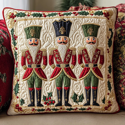 Holiday Nutcracker CW0110068CL Quilt Pillow Case