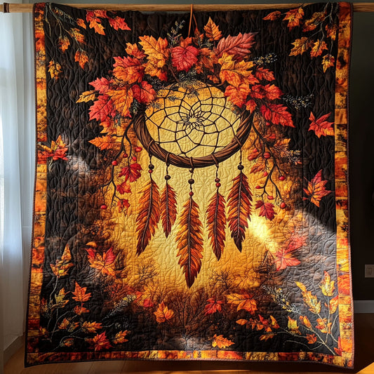 Maple Leaves Dreamcatcher WY1908043CL Quilt