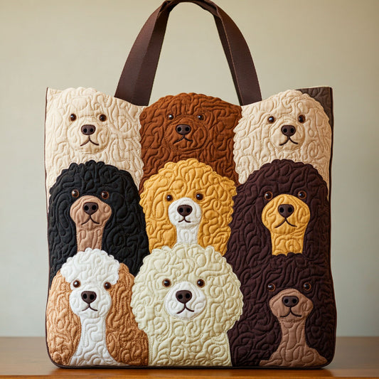 Dog Squad CP0110206CL Quilted Tote Bag