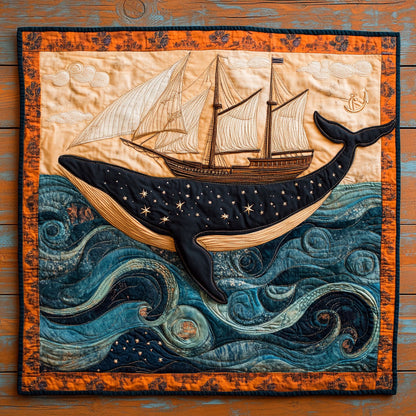 The Guiding Whale WN1607049CL Quilt