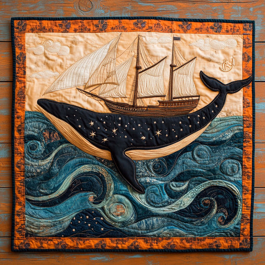 The Guiding Whale WN1607049CL Quilt