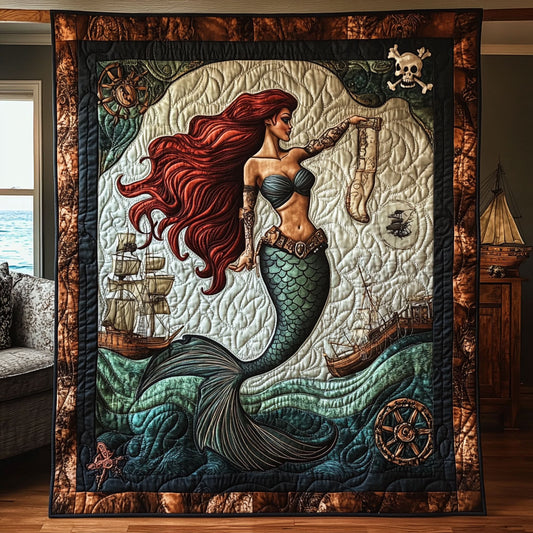 Pirate Mermaid CQ2905004CL Quilt