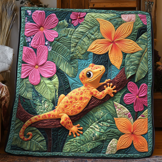 Gecko Flower WX0805019CL Quilt