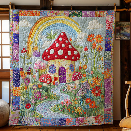 Mystic Mushroom Lane WY0703014CL Quilt