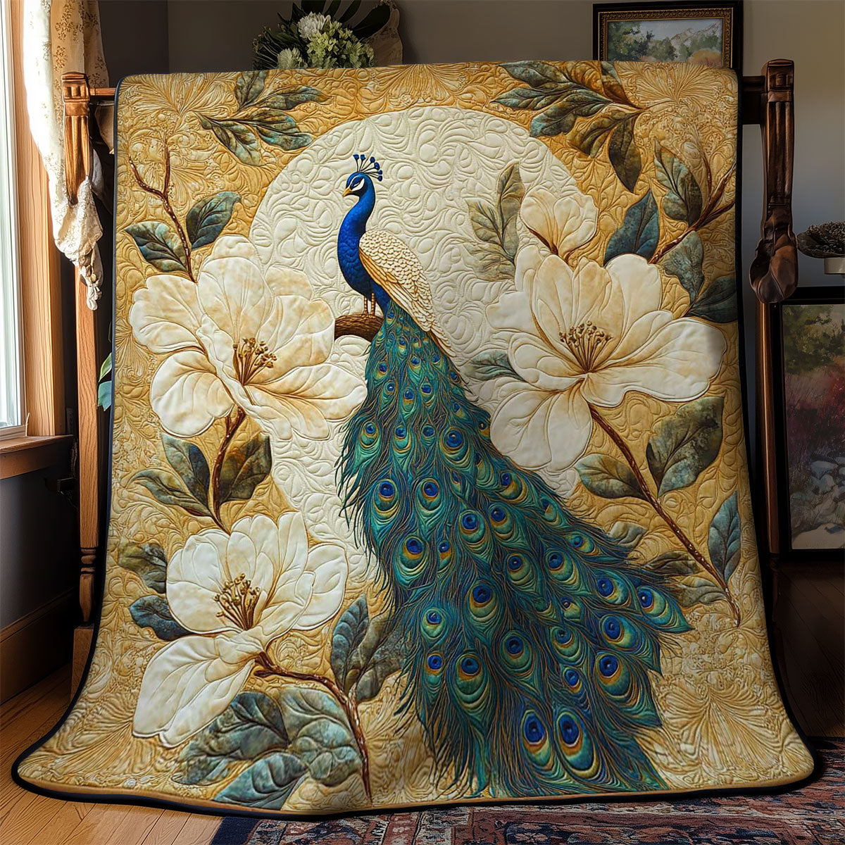 Magnolia Peacock WN2203058CL Quilt