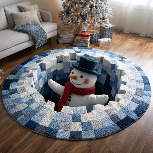 Snow Nest CP1111005CL Quilted Round Mat