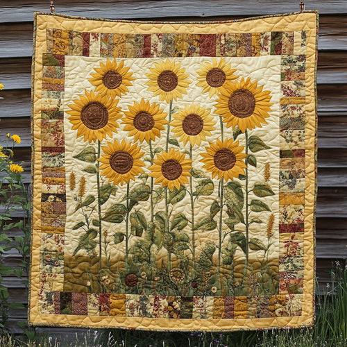 Blooming Sun CP1001050CL Quilt