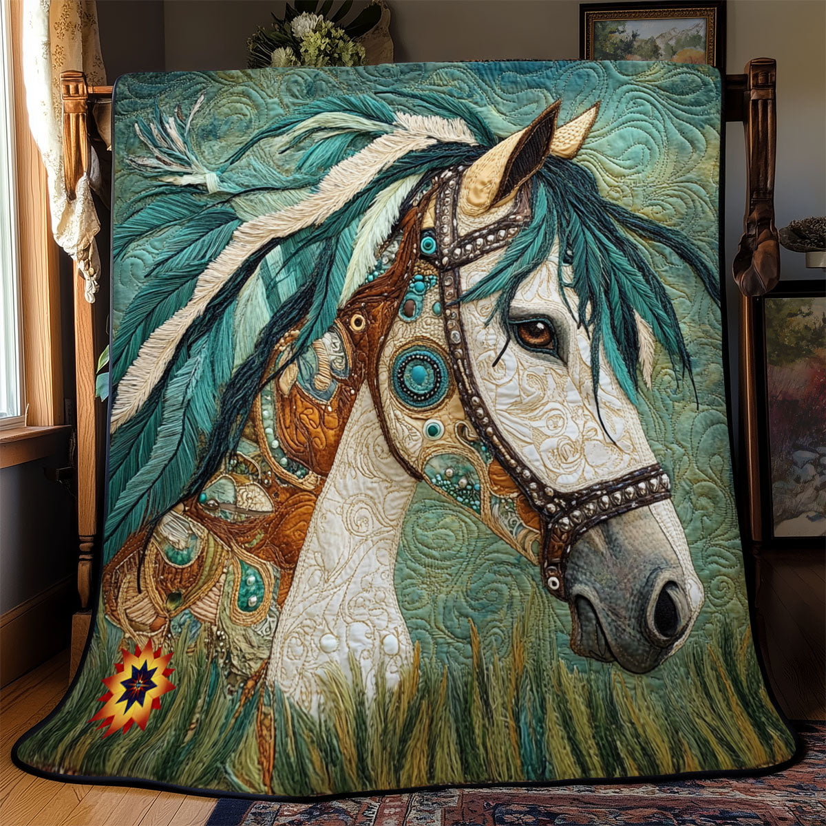 Beautiful Horse YR2112013CL Quilt