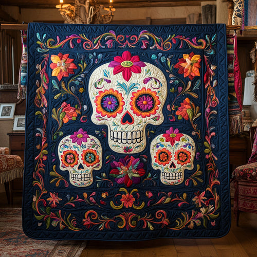 Three Skulls WY1108039CL Quilt