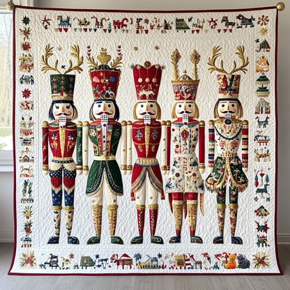 Christmas Nutcrackers XR0411005CL Quilt