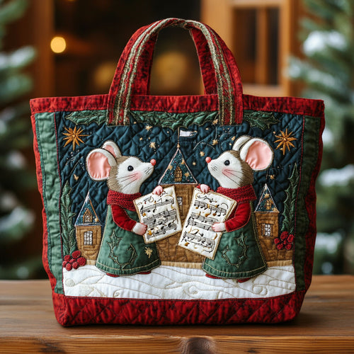Cozy Mouse CW1311017CL Quilted Tote Bag