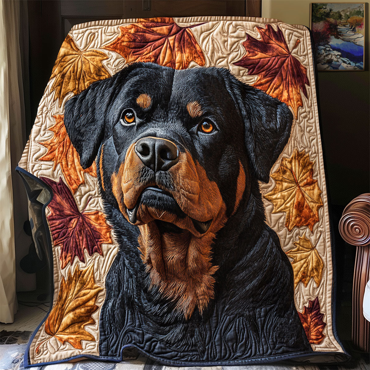 Rottweiler Radiance YR2001022CL Quilt