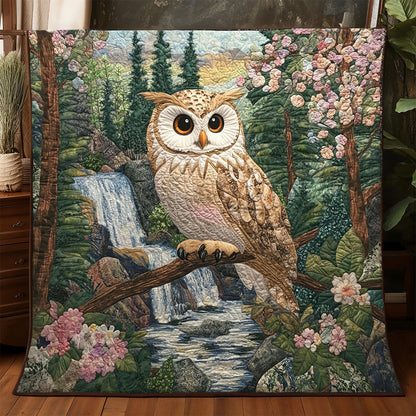 Spring Owl WJ2305013CL Quilt
