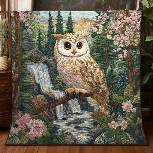 Spring Owl WJ2305013CL Quilt