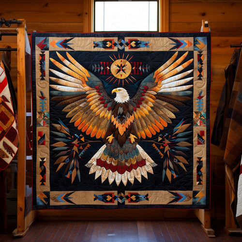 Native American Eagle WJ0811020CL Quilt