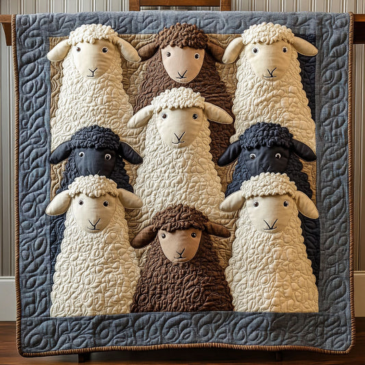 Sheep Gathering CW2607050CL Quilt