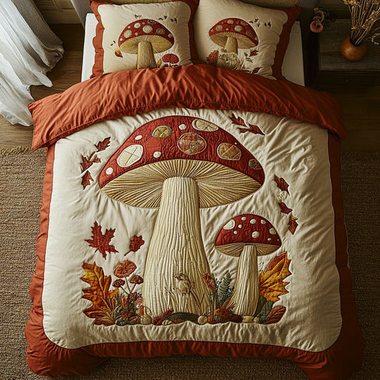 Autumn Toadstool CP1209002CL Duvet Cover Set
