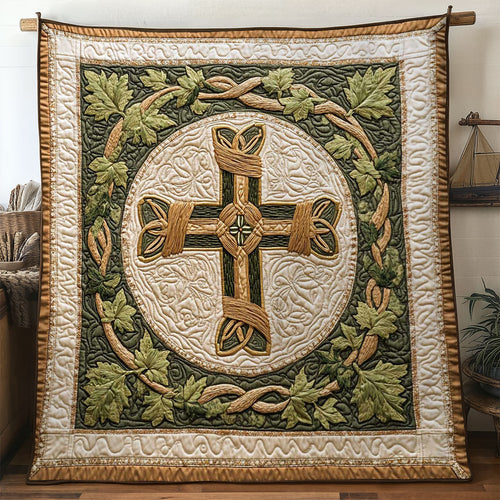 Celtic Cross Of Vines WN1904026CL Quilt