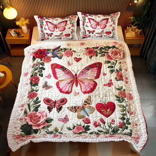 Elegant Garden Butterfly WP1812039CL Duvet Cover Set