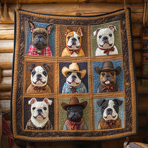 Yeehaw And Pawprint CM2104017CL Quilt