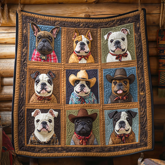 Yeehaw And Pawprint CM2104017CL Quilt