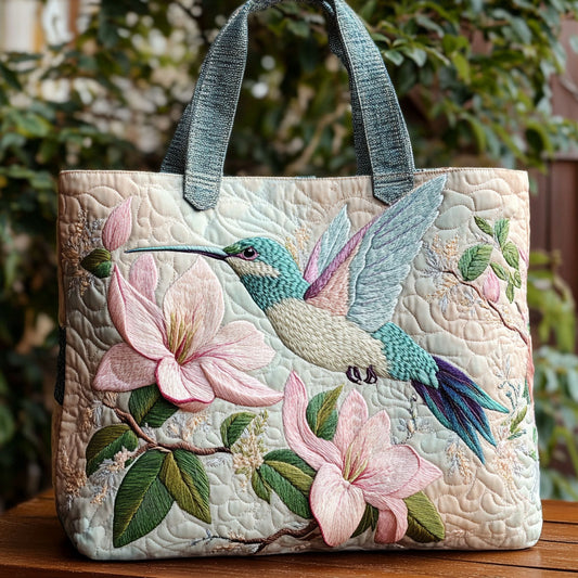 Whispering Wings CW2509023CL Quilted Tote Bag