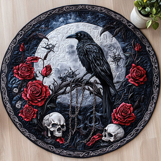 Raven Spirit CW0407042CL Quilted Round Mat