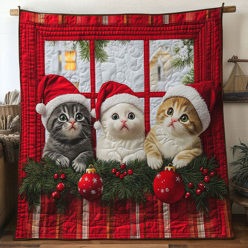 Cat At The Window WN1411004CL Quilt