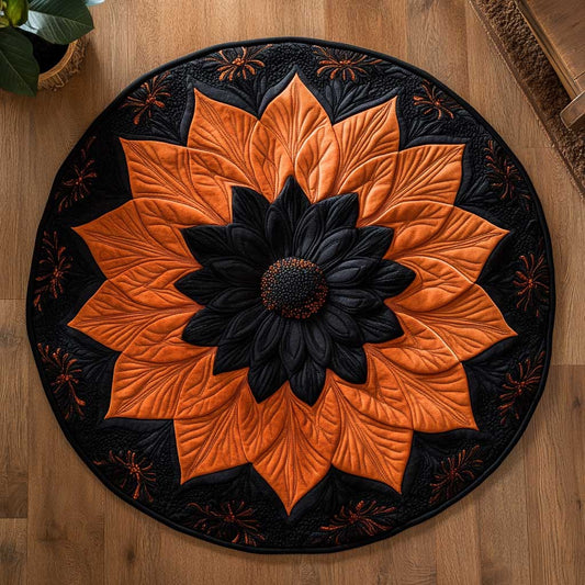 Dahlia Phoenix WN2804023CL Quilted Round Mat