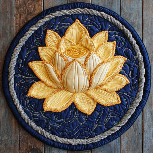 Lotus Ascend  CP2807040CL Quilted Round Mat